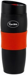Термокухоль Con Brio СВ-366 - чорно-червоний, 380мл