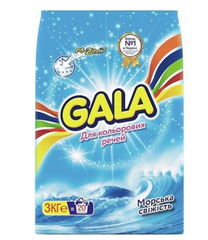 Стиральный порошок Gala автомат Морская свежесть 3 кг (8001090857743)