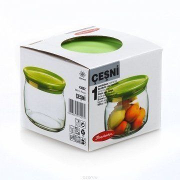 Емкость для хранения сыпучих продуктов Pasabahce CHESNI 43002 - 0.5 л