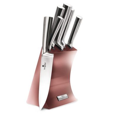 Набор ножей с подставкой Berlinger Haus Rose Edition BH 2447 - 6 предметов
