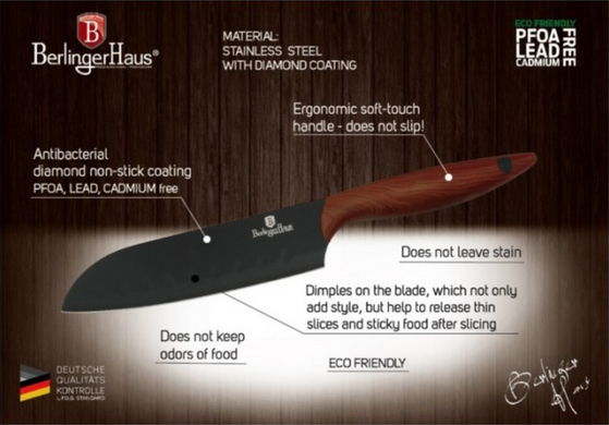 Набір ножів Berlinger Haus Forest Line BH-2286 - 6 пр.