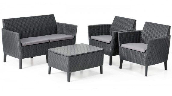 Набор мебели Allibert Salemo set 8711245145297 - серый