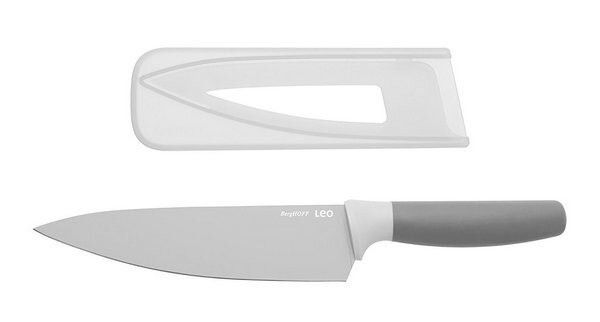Кухонний ніж кухарський з покриттям у чохлі BergHOFF Leo (3950039) - 190 мм