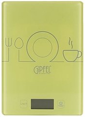 Электронные кухонные весы GIPFEL VERSO 5846 - зеленые