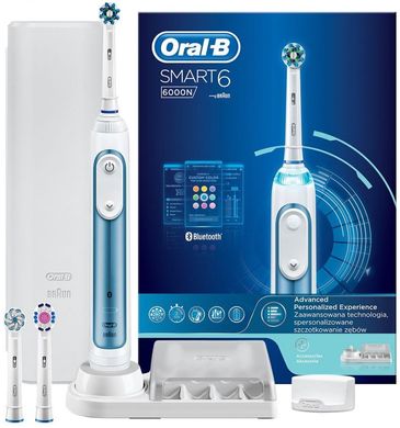 Зубная щетка BRAUN Oral-B Smart 6 6000n D 700.535.5XP CR