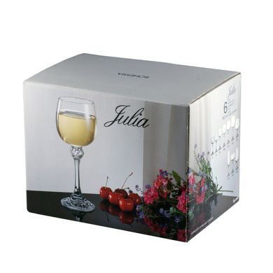Набір бокалів для вина Bohemia Julia 40428/340 - 340 мл, 6 шт