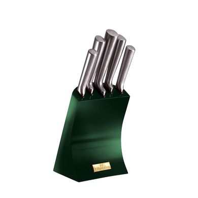 Набір ножів з підставкою Berlinger Haus Emerald Collection BH 2448 - 6 предметів