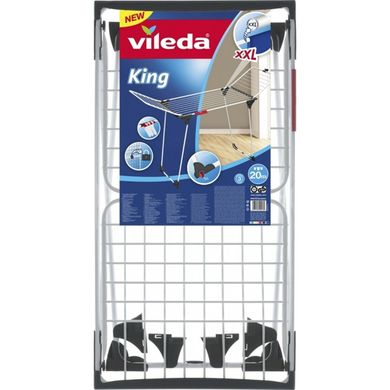 Сушарка для білизни на коліщатках Vileda King Indoor Dryer 4023103202139