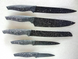 Набір ножів з підставкою Bohmann BH 6165 - 6 пр, сірий