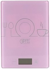 Электронные кухонные весы GIPFEL VERSO 5847 - розовые