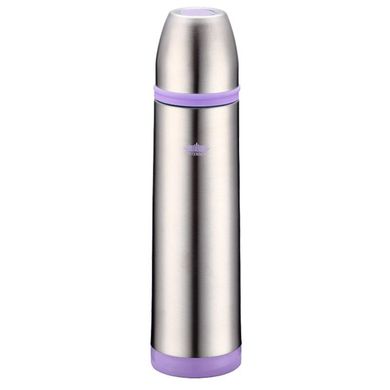 Термос Peterhof PH-12409-10 violet - 1 л, нержавейка, Фиолетовый