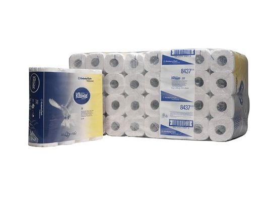 Туалетная бумага в стандартных рулонах KLEENEX Kimberly Clark 8437 — мини