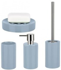 Набор аксессуаров для ванной Spirella TUBE - серо-голубой