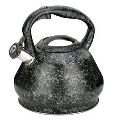 Чайник со свистком Bohmann BH 9853 silver - 3.5л, Черный