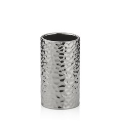 Стакан для зубных щеток KELA Sterling, серебряный, 11х6.5 см (23781), Срібний