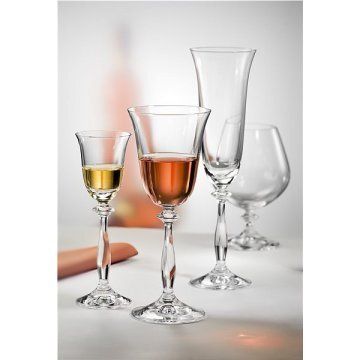 Набір бокалів для вина Bohemia Angela 40600/250 - 250 мл, 6 шт