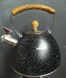 Чайник із свистком Bohmann BH 9919 black - 3 л, чорний