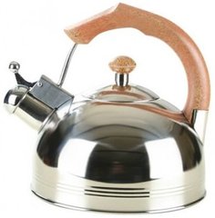 Чайник зі свистком (нержавіюча сталь) RAINBOW Maestro MR 1307-к (3 л), коричневий