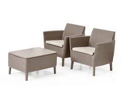 Комплект мебели Keter Salemo 17205935 — капучино