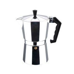 Кофеварка гейзерная San ignacio SG-3508 - на 9 чашек, Металлик