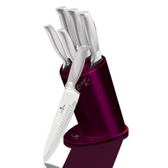 Набір ножів Berlinger Haus Kikoza Collection BH-2270 - 6 пр, пурпурний