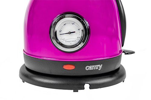 Электрочайник Camry CR 1252 — 1.8 л, фиолетовый