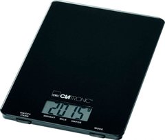 Весы кухонные CLATRONIC KW 3626 — черные