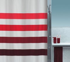 Шторки для ванної Spirella FOUR 16269 180х200 см, Червоний