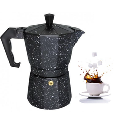 Гейзерная кофеварка с мраморным покрытием Edenberg EB-3786 - на 9 чашек, 450мл