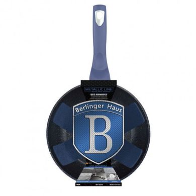Сковорода-вок Berlinger Haus Metallic Line Royal Blue Edition BH-1651N - 28 см