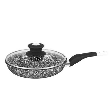 Сковорода с крышкой Edenberg EB-9164 - 20 см, Серый