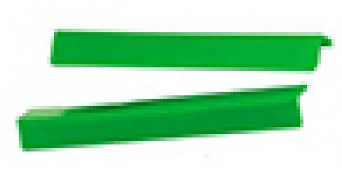 Кліпси для кольорового кодування відер Vileda 11401201 (2шт) - зелені