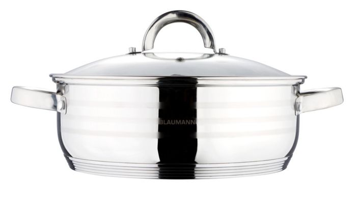 сотейник з скляною кришкою Blaumann Gourmet Line BL-1004 - 5 л (26 см)