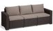 Набор мебели Allibert California 3 seater 8711245126425 - коричневый