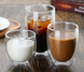 Набір скляних чашок із подвійними стінками для кави/чаю напоїв Edenberg EB-19511 - 80мл/2шт