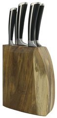 Набор ножей на деревянной подставке GIPFEL WOODE 8426 - 6 пр