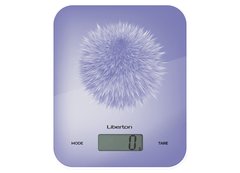 Весы кухонные LIBERTON LKS-0710 - 8 кг, фиолетовые