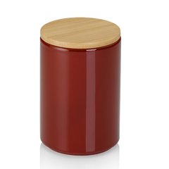 Емкость для хранения сыпучих KELA Cady (15270) - 0,8 л, темно-красная