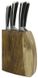 Набор ножей на деревянной подставке GIPFEL WOODE 8426 - 6 пр