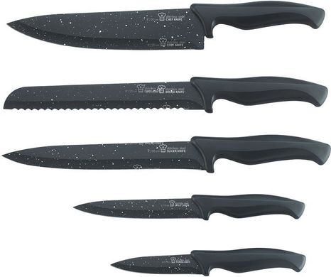 Набор ножей с подставкой AURORA AU 862 - 6 прдеметов