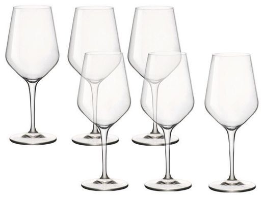 Набор бокалов для вина Bormioli Rocco Electra Medium 192351GRC021990 - 440 мл, 6 шт