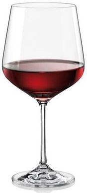 Набір бокалів для вина Bohemia Sandra 40728/00000/570 - 570 мл, 6 шт