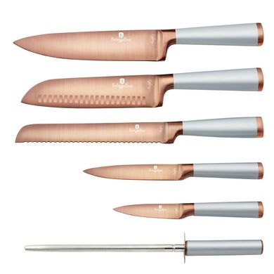Набор ножей с подставкой Berlinger Haus Moonlight Edition BH 2646 - 7 предметов