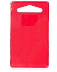 Доска разделочная пластиковая Banquet Plastia Colore 12SY338CPC-RD - 24,5 x 14,4, красная, Красный