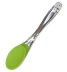 Силиконовая ложка с пластиковой ручкой Con Brio СВ-663 - 25х5см (зеленая)