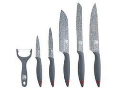 Набір ножів Bergner BG-39325-GY — 6 пр.
