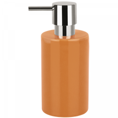 Дозатор для мыла керамический Spirella TUBE 10.16081 - оранжевый