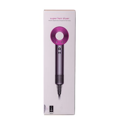 Фен стайлер для волос Supersonic Premium 1600 Вт Magic Hair 3 режима скорости 4 температуры Фиолетовый