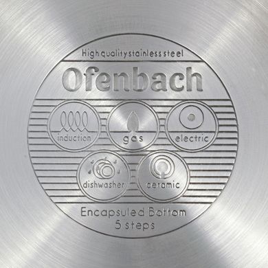 Кастрюля из нержавеющей стали Ofenbach KM-100513 - 3.4л