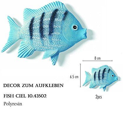 Декор Spirell Fish 10.43502 - 2 шт (синий)